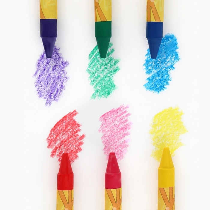 Восковые мелки Восковые мелки "Простоквашино" набор 6 цветов