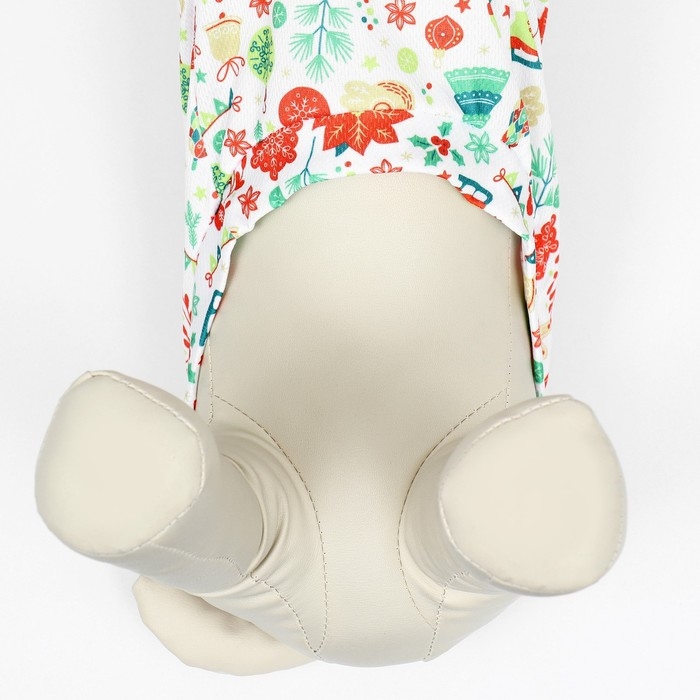 Толстовка для животных Толстовка для животных "Новогодняя карусель", размер XL