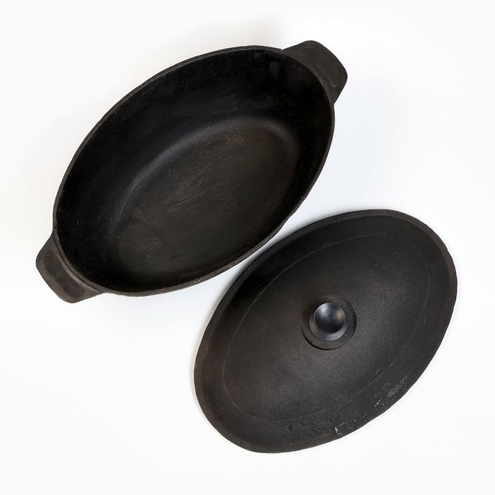 Утятница чугунная 8л, 41*25см Утятница чугунная 8л, 41*25см