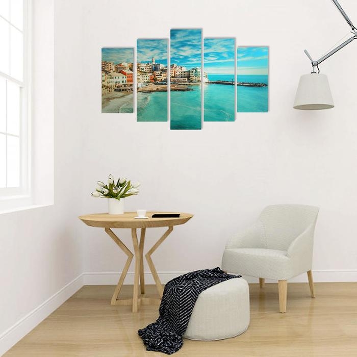 Картина модульная на подрамнике  Картина модульная на подрамнике "Испания" 2-25х52, 2-25х66,5, 1-25х80 см, 80*140 см