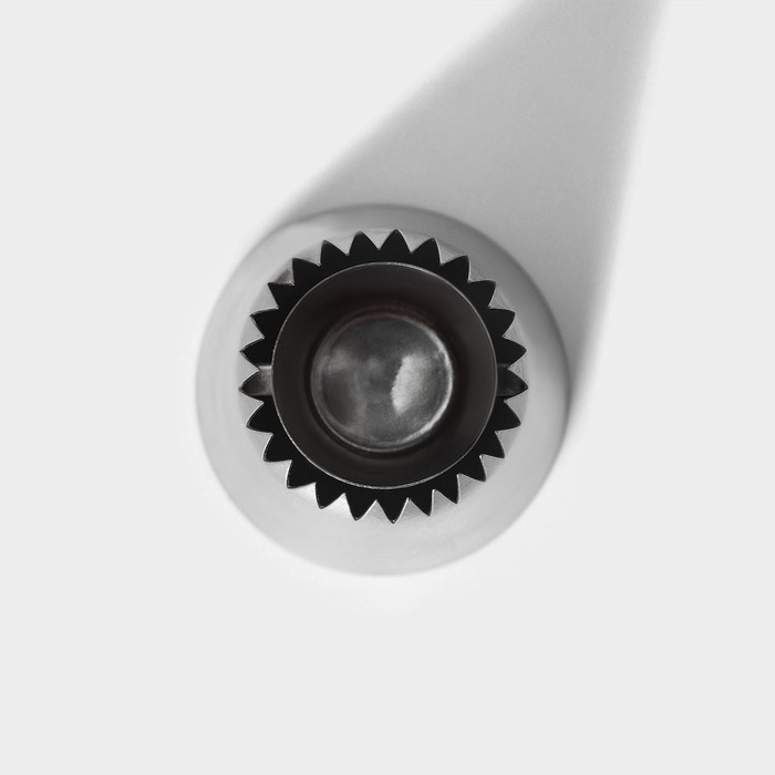 Насадка кондитерская «Безе», d=4,2 см, выход 2,7 см, нержавеющая сталь Насадка кондитерская «Безе», d=4,2 см, выход 2,7 см, нержавеющая сталь