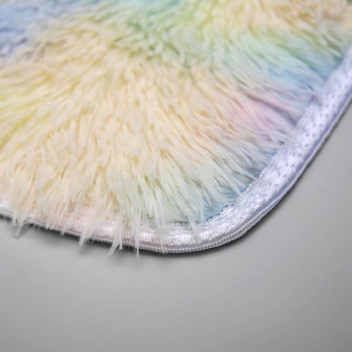 Коврик для ванной Доляна «Пушистик. Единорог», 50×80 см Коврик для ванной Доляна «Пушистик. Единорог», 50×80 см