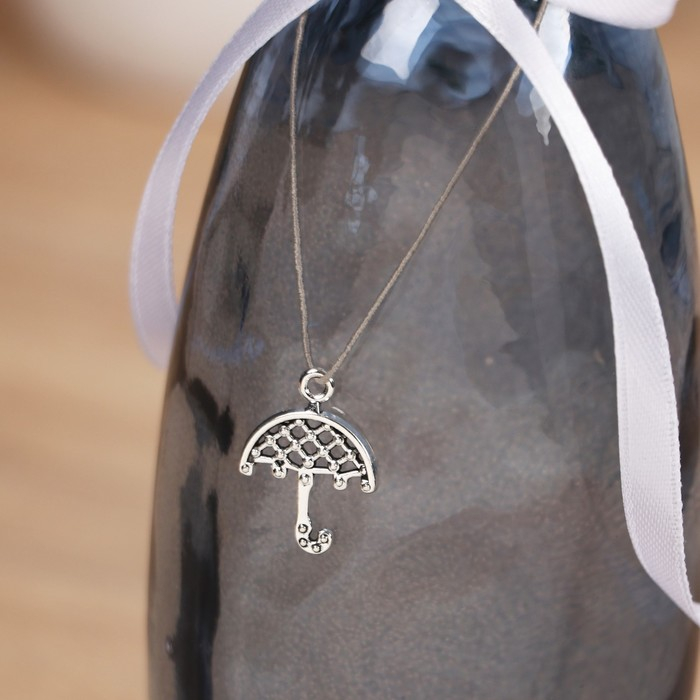 Ваза Ваза "Волшебные мгновения" лазурь d-3см 17,5х6см МИКС