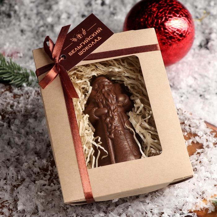 Шоколадная фигурка Шоколадная фигурка "Дед мороз", 80 г