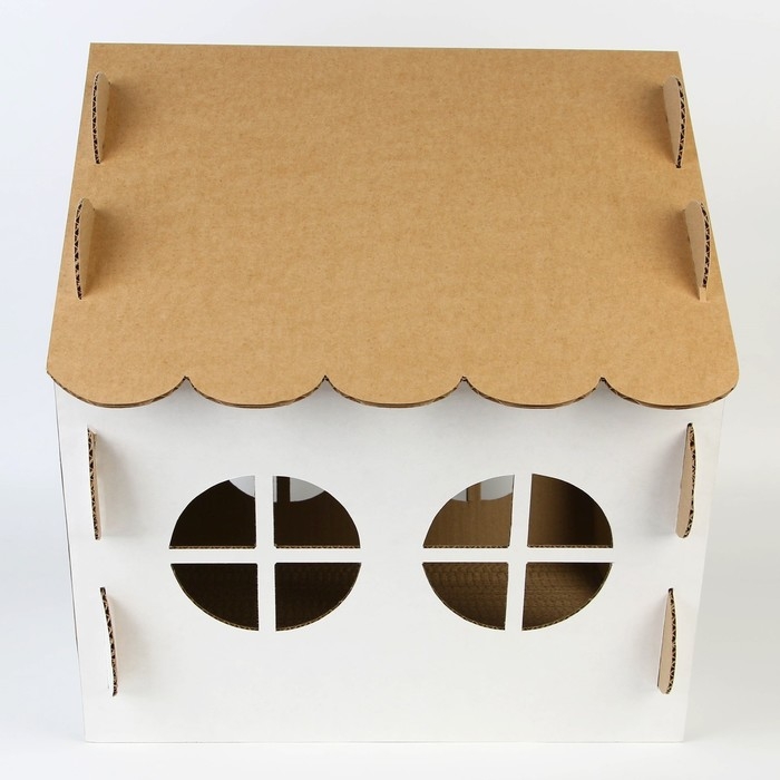 Домик с когтеточкой, 45 х 41 х 45,5 см