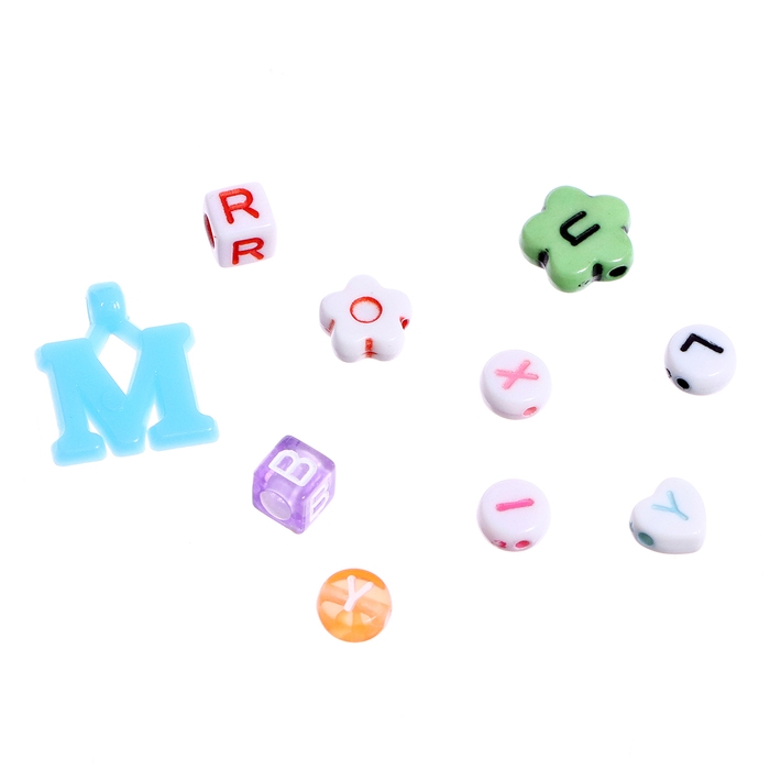 Набор для творчества «Создай украшение», английские буквы Набор для творчества «Создай украшение», английские буквы