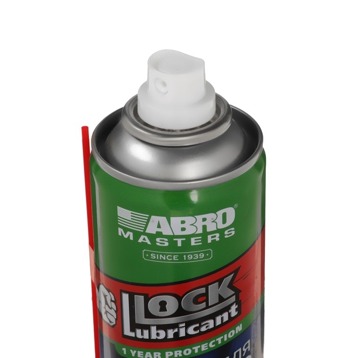 Смазка для замков и петель ABRO, 200 мл Смазка для замков и петель ABRO, 200 мл