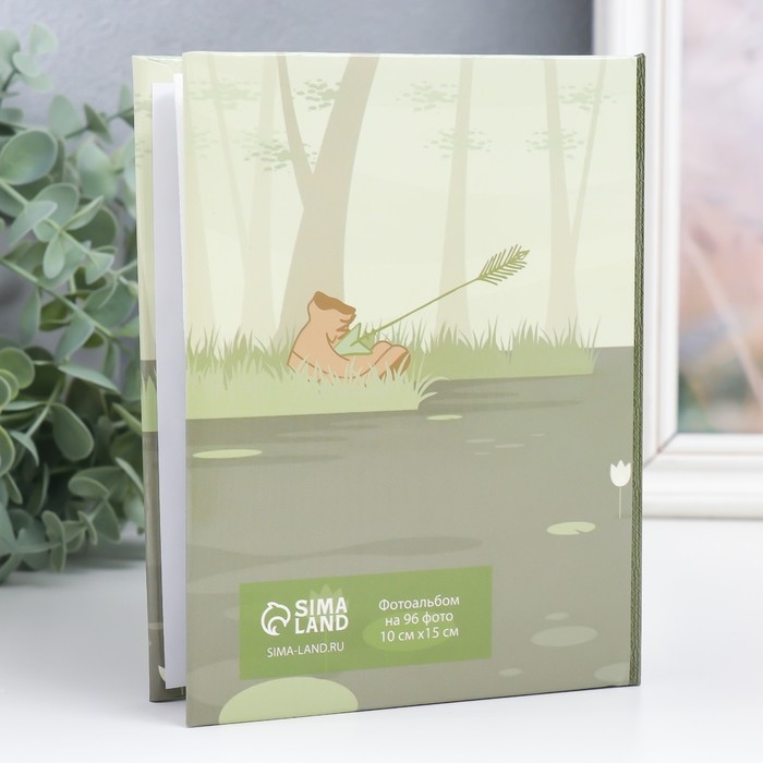 Фотоальбом на 96 фото 10х15 см  Фотоальбом на 96 фото 10х15 см "Принцесса-лягушка. Хроники нашего болота" 16,5х12х5,5 см