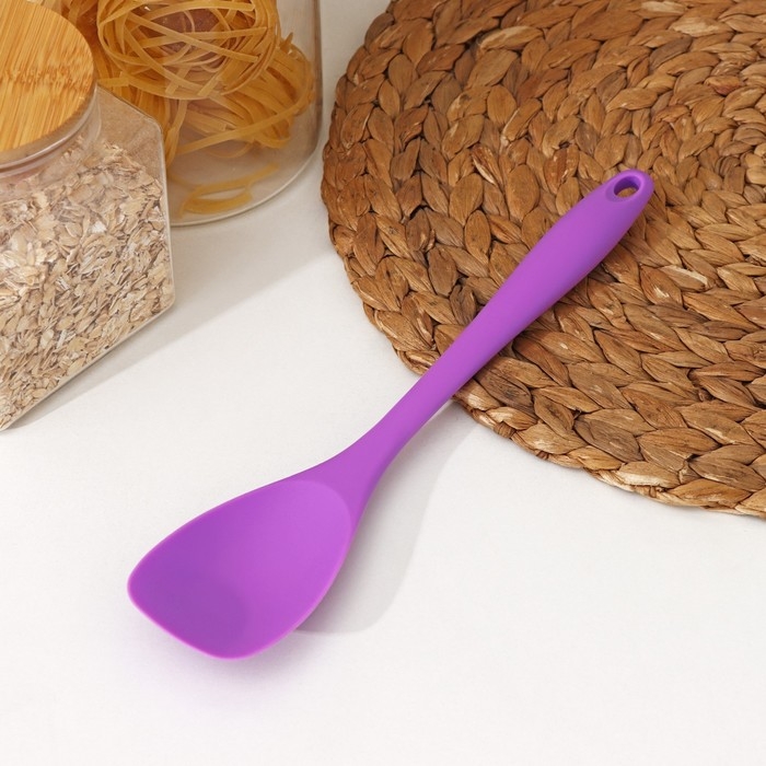 Лопатка Доляна «Рэми», 28,7×5,8 см, цвет МИКС Лопатка Доляна «Рэми», 28,7×5,8 см, цвет МИКС