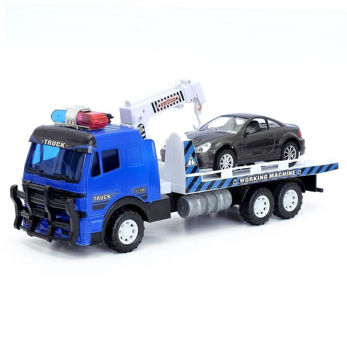 Машина инерционная «Эвакуатор», цвета МИКС Машина инерционная «Эвакуатор», цвета МИКС