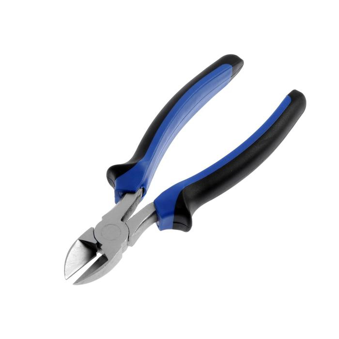 Бокорезы ТУНДРА, CrV, никелированные, двухкомпонентные рукоятки, 200 мм Бокорезы ТУНДРА, CrV, никелированные, двухкомпонентные рукоятки, 200 мм