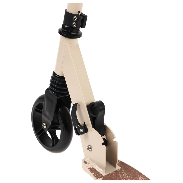 Самокат GRAFFITI, складной, колёса PU 145 мм, ABEC 7, амортизатор передний, алюминиевый Самокат GRAFFITI, складной, колёса PU 145 мм, ABEC 7, амортизатор передний, алюминиевый