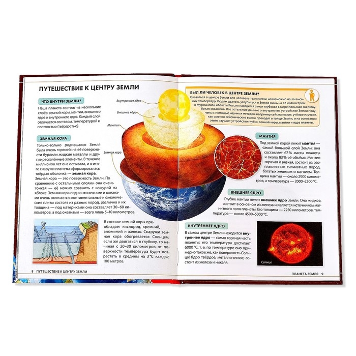 Детская энциклопедия в твёрдом переплёте «Планета Земля», 48 стр. Детская энциклопедия в твёрдом переплёте «Планета Земля», 48 стр.