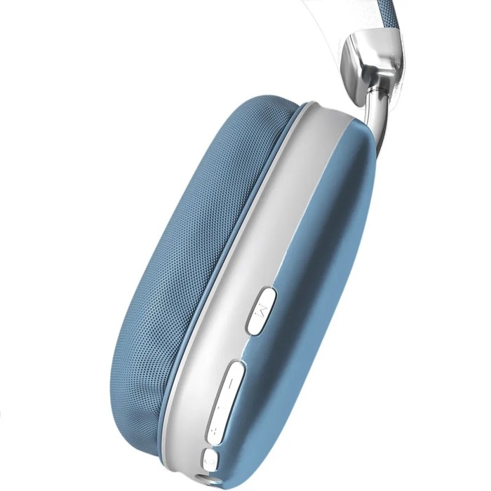 Наушники беспроводные RX-8, полноразмерные, микрофон, BT 5.3, AUX, 400 мАч, синие Наушники беспроводные RX-8, полноразмерные, микрофон, BT 5.3, AUX, 400 мАч, синие