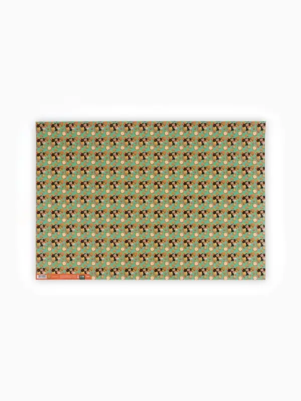 Бумага упаковочная глянцевая двусторонняя &laquo;Чебурашка&raquo;, 70&times;100 см