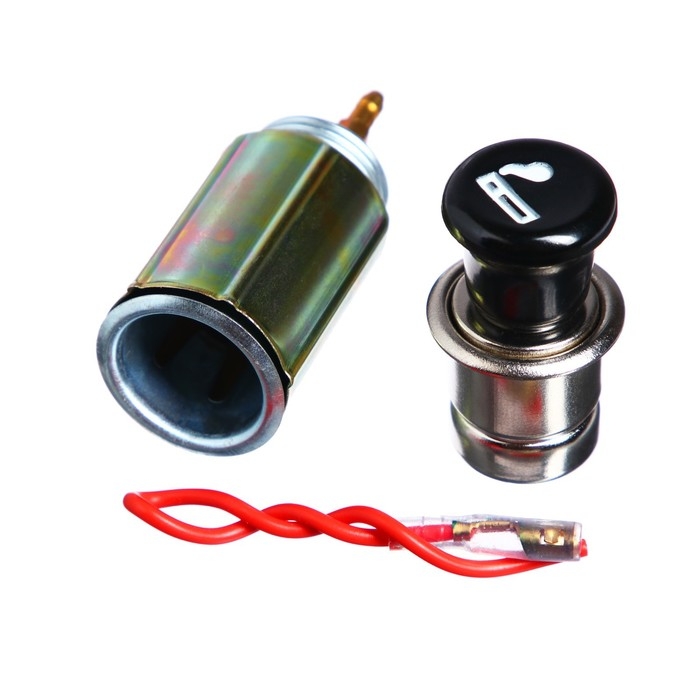 Автомобильный прикуриватель с гнездом, в сборе Автомобильный прикуриватель с гнездом, в сборе