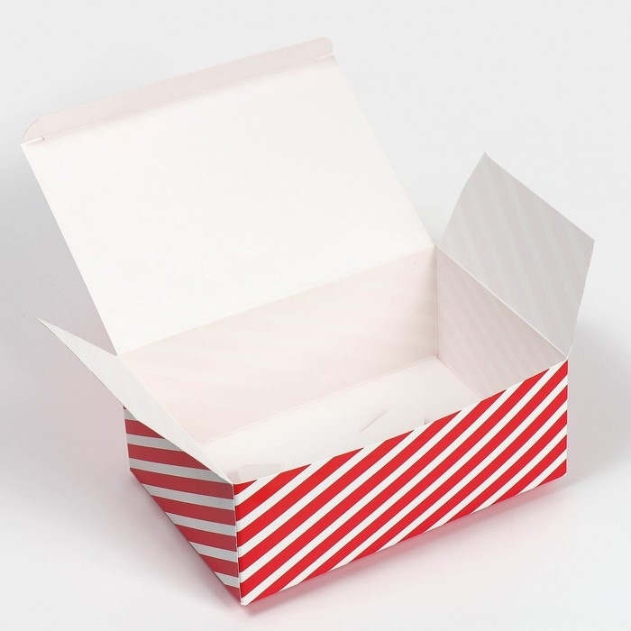 Коробка подарочная новогодняя складная «С Новым годом», 18 х 12 х 7 см, Новый год Коробка подарочная новогодняя складная «С Новым годом», 18 х 12 х 7 см, Новый год