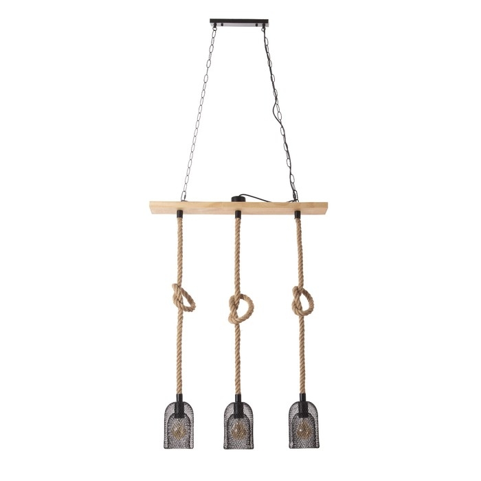 Светильник Светильник "Эндо" 3хЕ27 40Вт черный 70х11,5х60-140 см