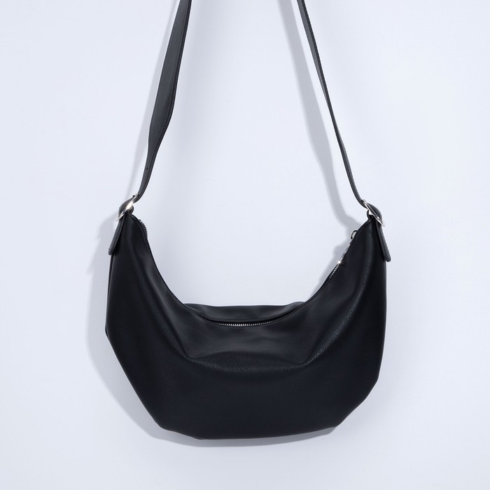 Сумка женская через плечо TEXTURA, маленький размер, цвет чёрный Сумка женская через плечо TEXTURA, маленький размер, цвет чёрный