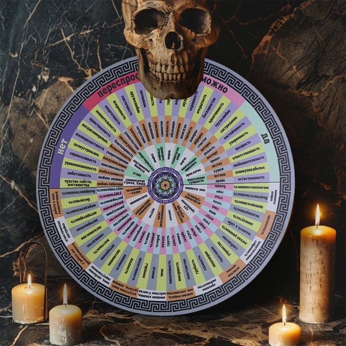 Диагностическая доска для маятника "Ключи счастья", d=27см