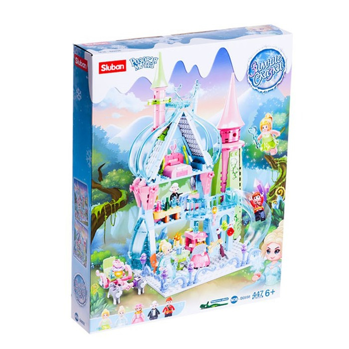 Конструктор Розовая Мечта «Зимние сказки», 447 деталей Конструктор Розовая Мечта «Зимние сказки», 447 деталей