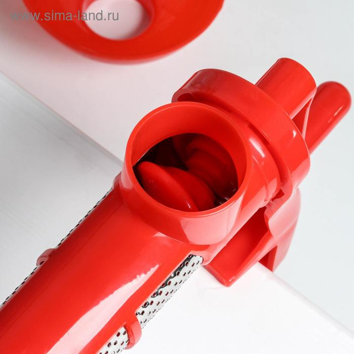 Соковыжималка для томатов Доляна, 27 см, цвет красный Соковыжималка для томатов Доляна, 27 см, цвет красный