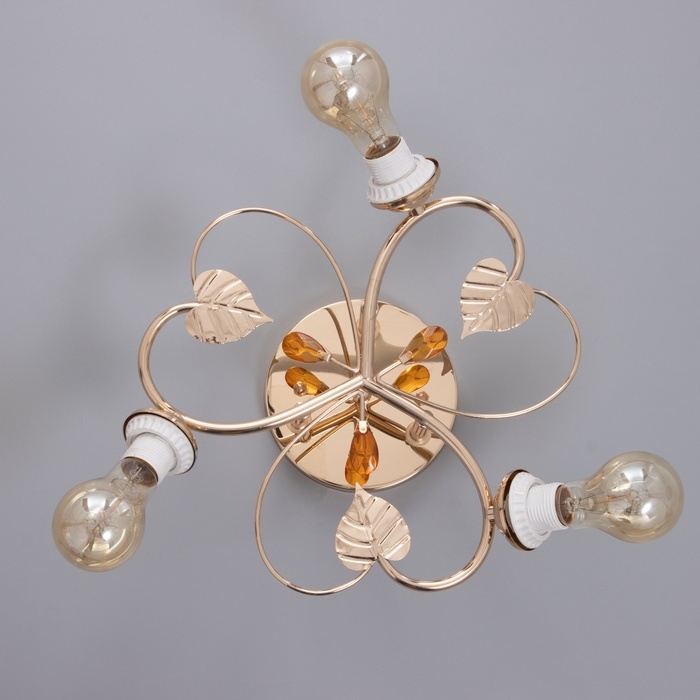 Люстра Люстра "Дорис" бп 3х40Вт Е27 Золото МОДЕЛЬ: 2679462