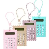 Калькулятор - брелок &laquo;Печенье&raquo; 8-разрядный, МИКС