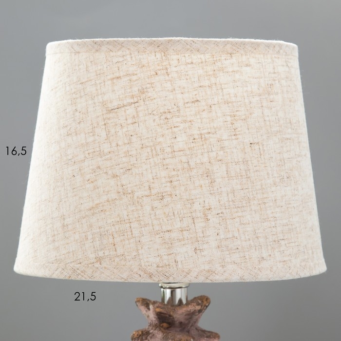 Настольная лампа Настольная лампа "Ананас" Е14 40Вт 22х22х30 см RISALUX