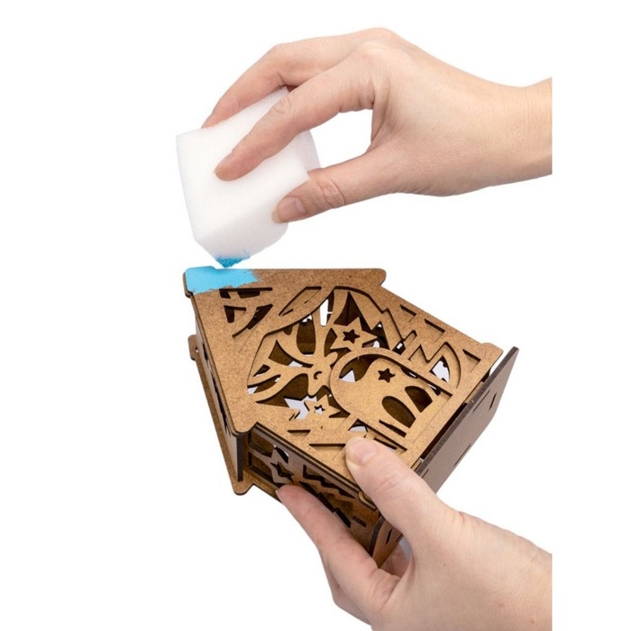 Декорирование   Декорирование  "Настольный фонарь. Волшебный олень."