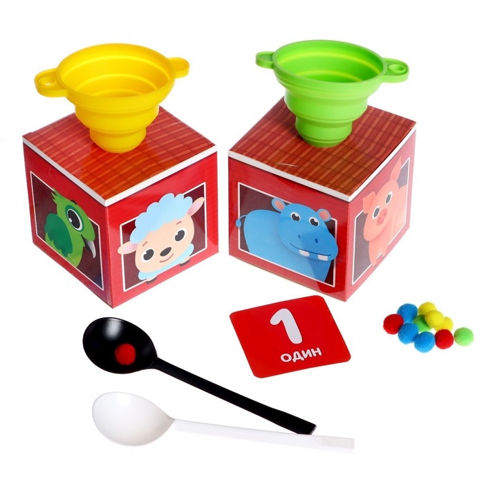 Развивающий набор-сортер «Кормушка для зверушек» Развивающий набор-сортер «Кормушка для зверушек»