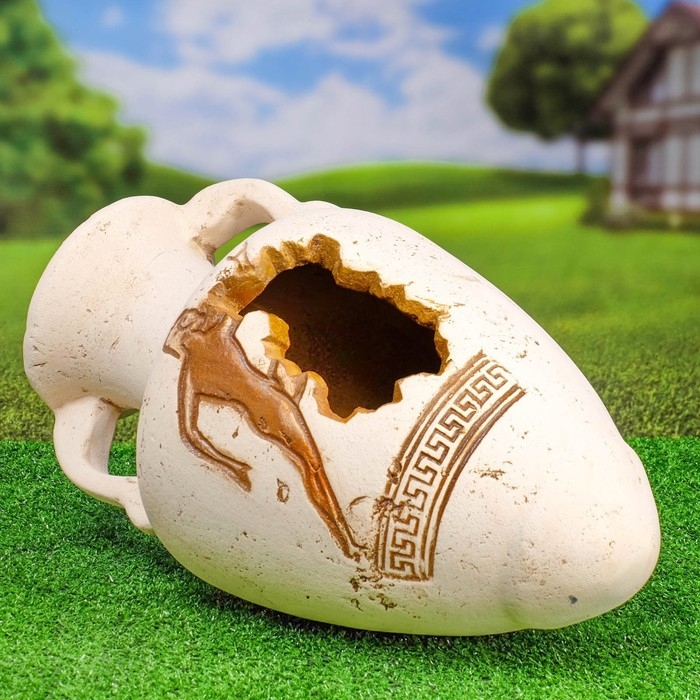 Фигурное кашпо  Фигурное кашпо "Амфора Олимп" 51х29см