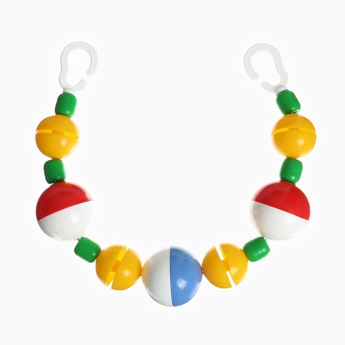 Растяжка на коляску/кроватку «Бусы», Аэлита Растяжка на коляску/кроватку «Бусы», Аэлита