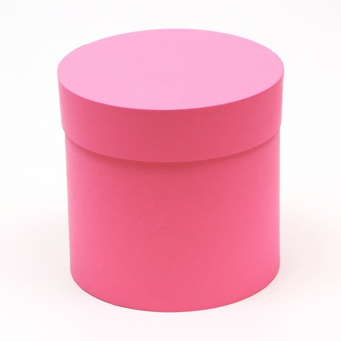 Набор круглых коробок 5в1 Набор круглых коробок 5в1 "Краски", розовый, 25 х 25 х 25 - 19 х 19 х 19 см