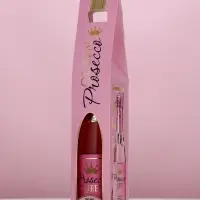 Гель для душа во флаконе шампанское Prosecco Queen, 250 мл, Чистое счастье
