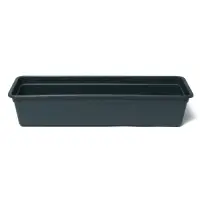 Ящик для рассады, 50&times;15&times;10 см, 5 л, пластик, чёрный, &laquo;Садовита 6&raquo;