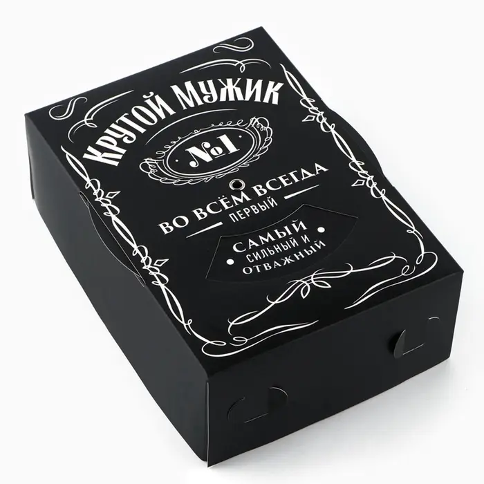 Коробка складная &laquo;Крутой мужик &raquo;, 21&times;15&times;7 см