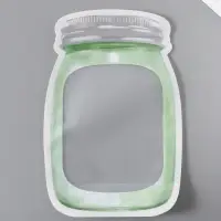 Пакет для хранения "Стеклянная банка с крышкой", застёжка zip-lock 16,7х24,8+7 см