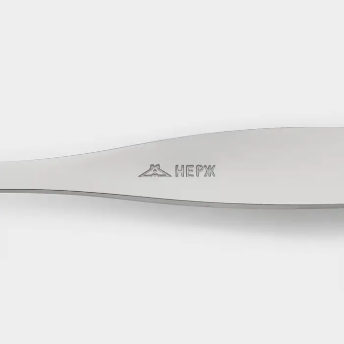 Ложка детская столовая &laquo;Антошка&raquo;, длина 16 см, толщина 2 мм, цвет серебряный