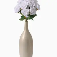 Цветы искусственные &laquo;Роза обаяние&raquo;, 6&times;46 см, белые