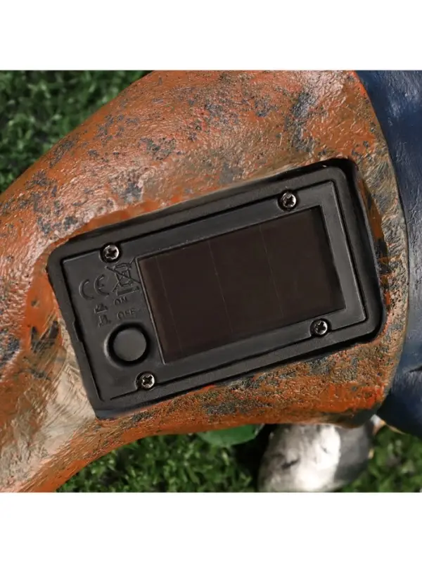 Садовая фигура - фонарь из полистоуна &laquo;Гном садовод&raquo;, 16&times;13&times;27 см, Greengo