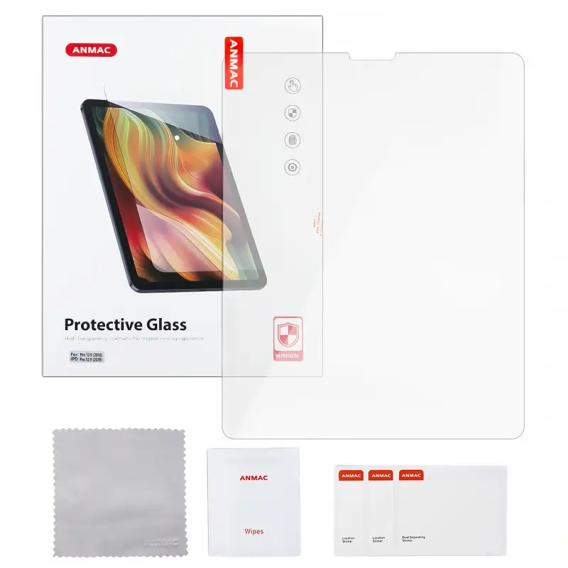 Защитное стекло IPD Pro 12.9 (2018/2020/2021/2022) 0.3mm 2.5D ANMAC Защитное стекло IPD Pro 12.9 (2018/2020/2021/2022) 0.3mm 2.5D ANMAC