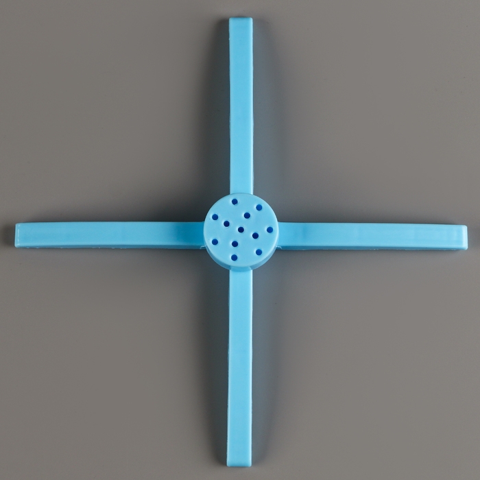 Стойка для воздушных шаров на 8 шаров, высота 80 см, голубая Стойка для воздушных шаров на 8 шаров, высота 80 см, голубая