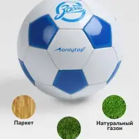Футбольный мяч ONLYTOP &laquo;Забей&raquo;, машинная сшивка, 32 панели, р. 5, PVC