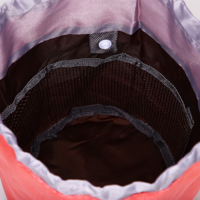 Косметичка на шнурке, с кошельком, цвет красный Косметичка на шнурке, с кошельком, цвет красный