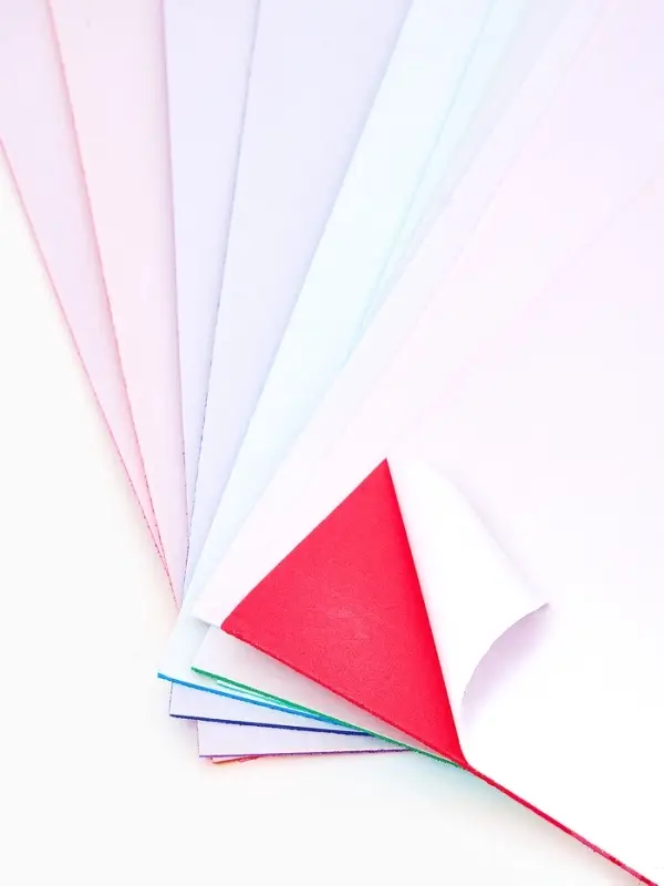 Фоамиран цветной 2 мм, набор 10 шт,, формат А4, с клеевой основой