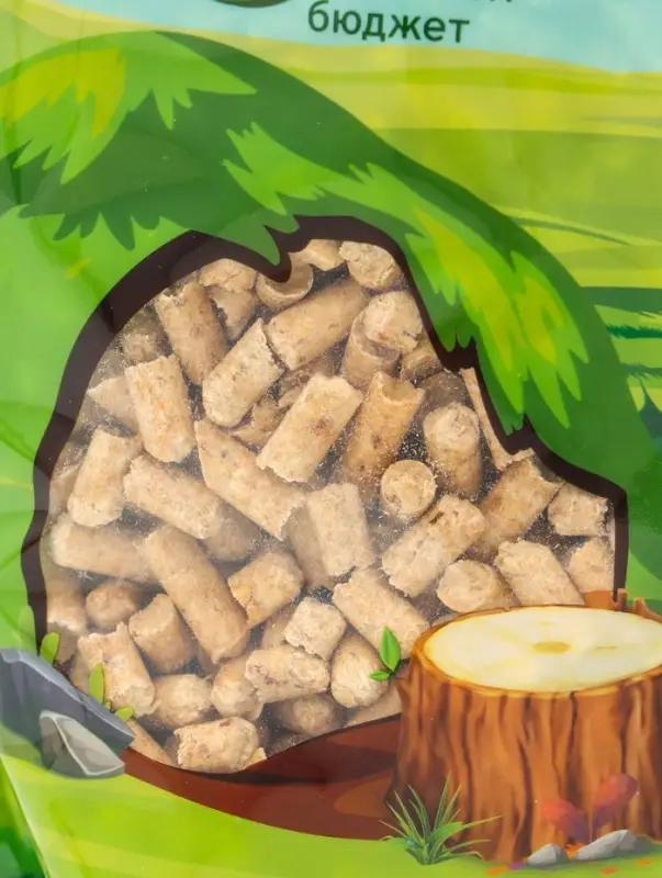 Наполнитель для мелких животных древесный 6мм, 3л, серия LITTLE VILLAGE