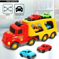 Автовоз Car Hauler, цвета МИКС