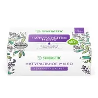 Натуральное туалетное мыло Synergetic &laquo;Эвкалипт и шалфей&raquo;, гипоаллергенное, 90 г