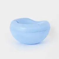 Тарелка для семечек и орехов, с подставкой для телефона, 20&times;11 см, пластик, МИКС